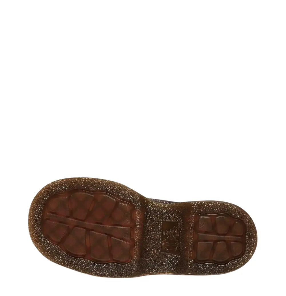 Buzz 5 Eye Shoes in Grizzly Leather - Brown