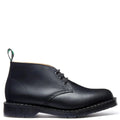 Solovair 3 Eye Chukka Boot - Black Greasy