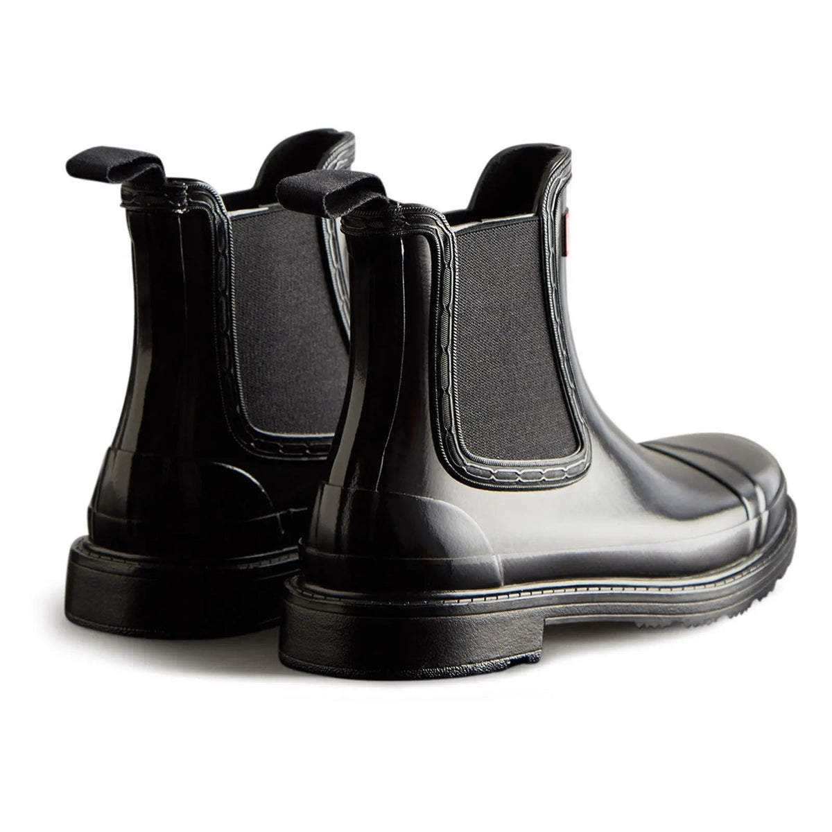 Commando Gloss Chelsea Boots
