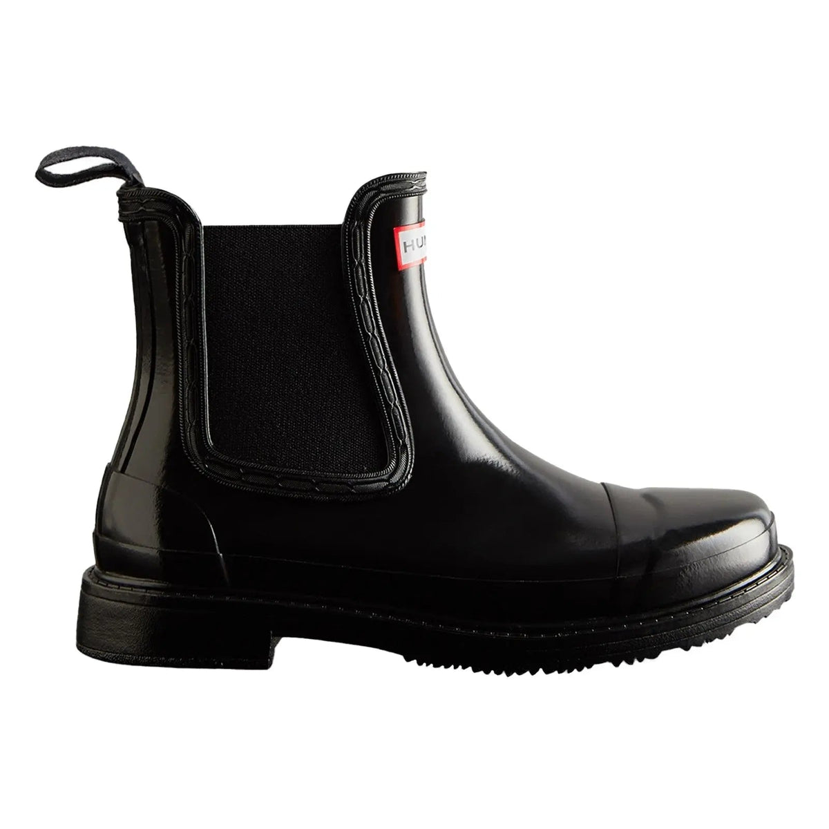 Commando Gloss Chelsea Boots