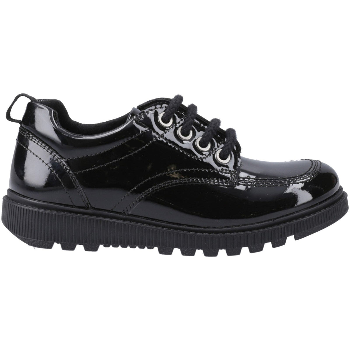 Keeley Lace Up Patent Jnr