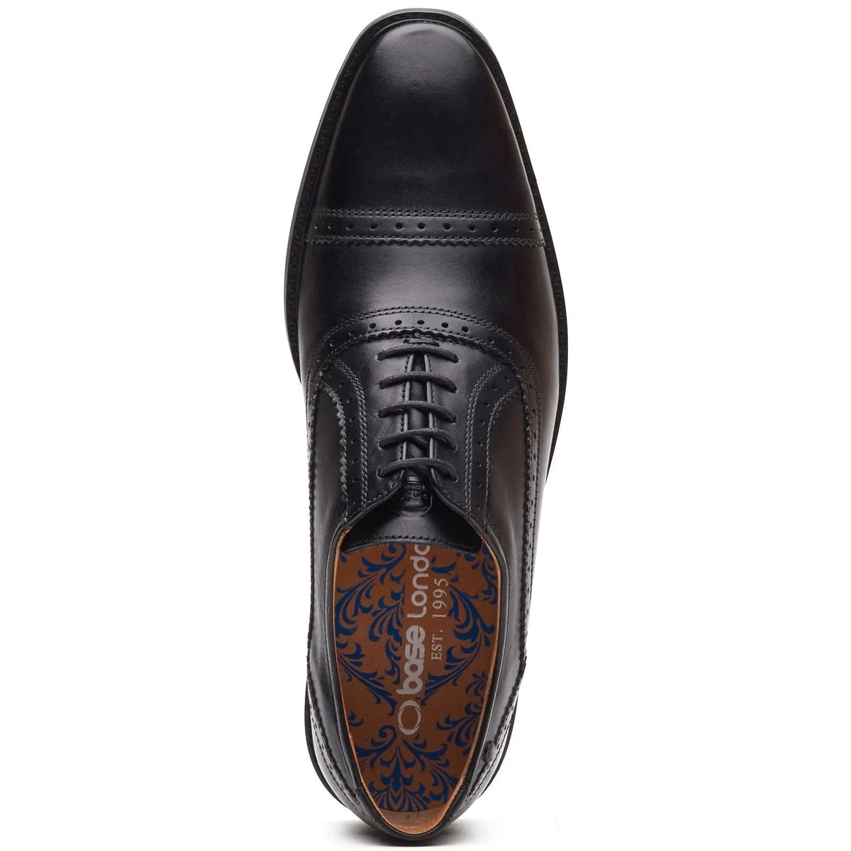 Base London Ascot Toe Cap Oxford Shoe