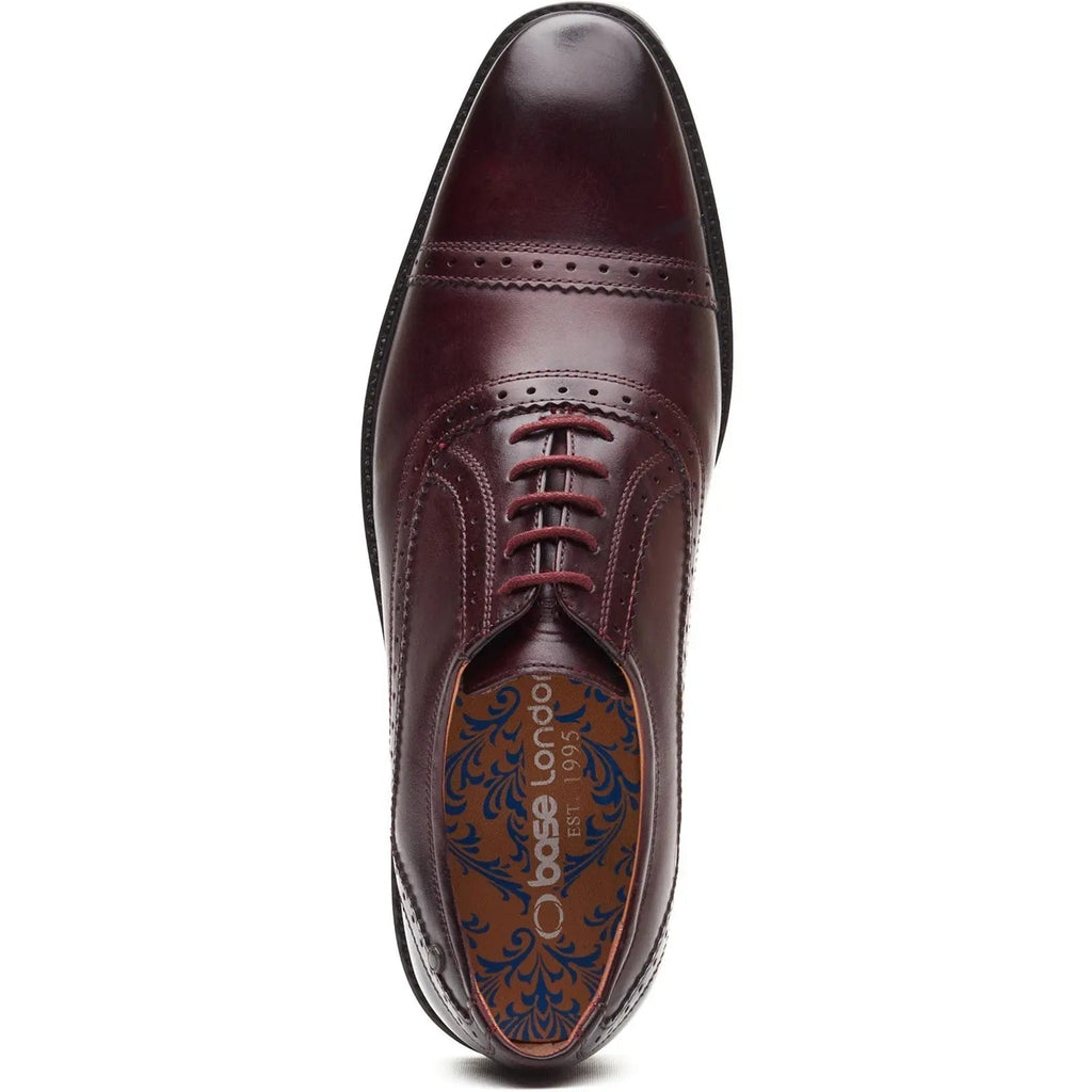 Base London Ascot Toe Cap Oxford Shoe