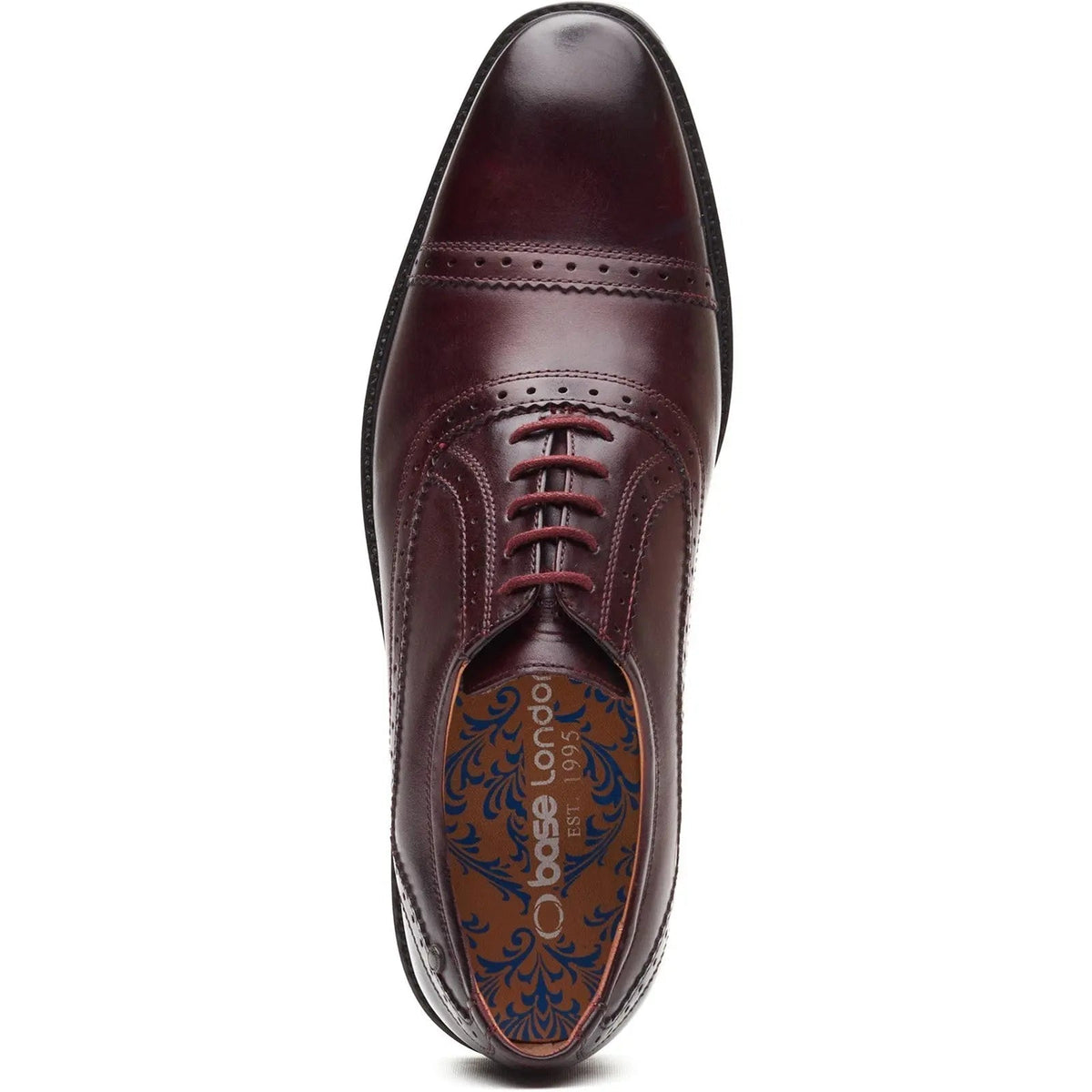 Base London Ascot Toe Cap Oxford Shoe